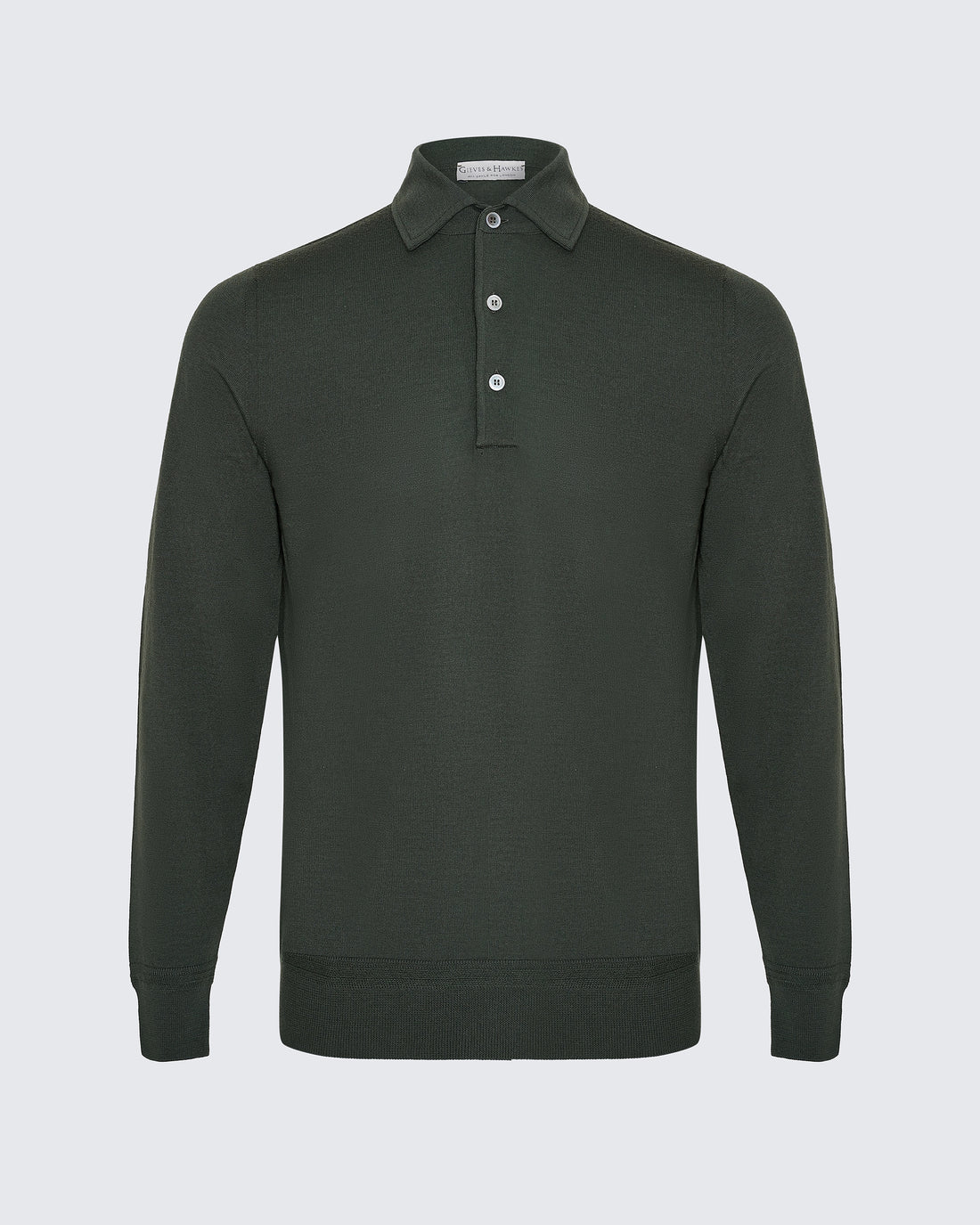 Grant Ultrafine Merino Wool Polo Shirt