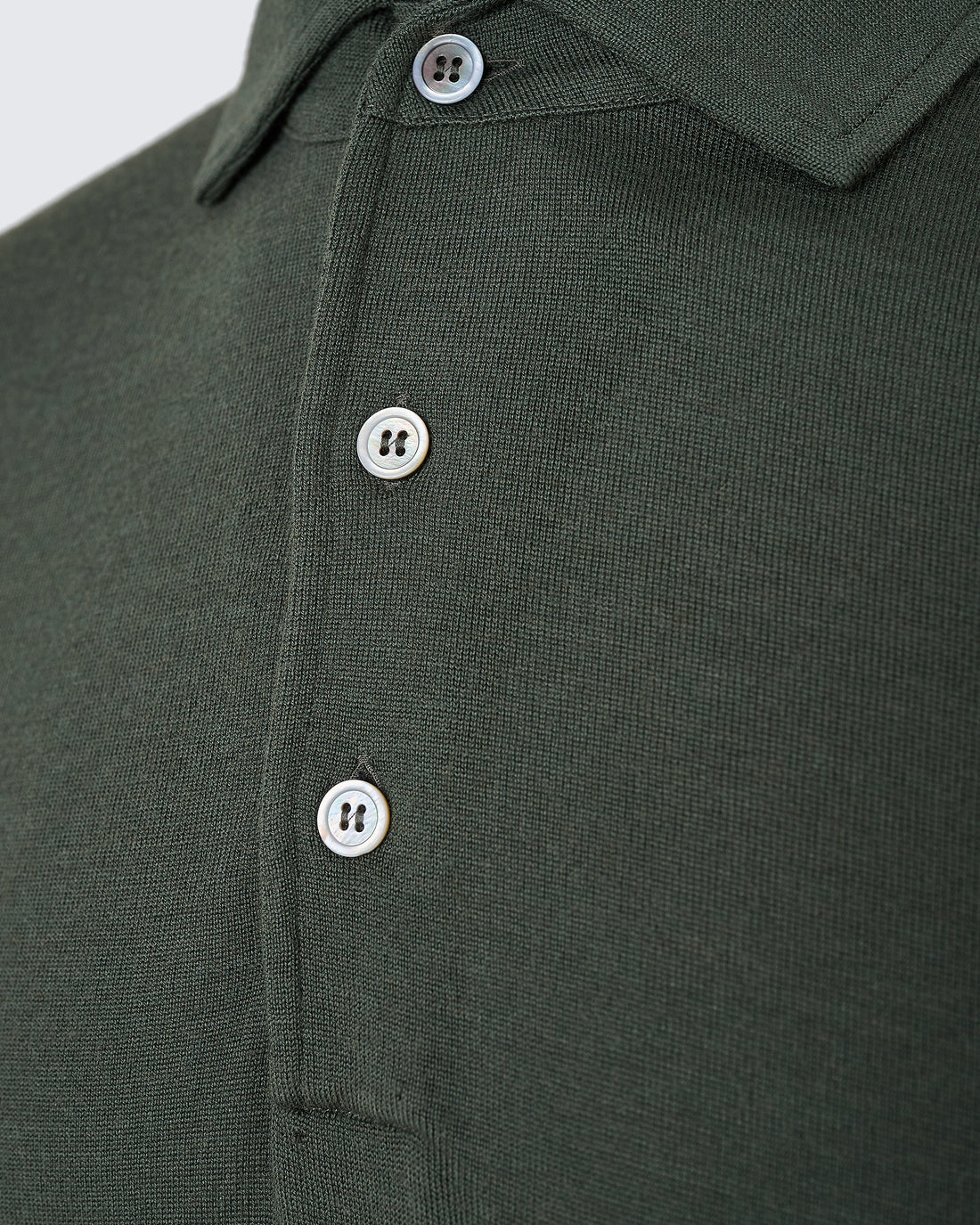 Grant Ultrafine Merino Wool Polo Shirt