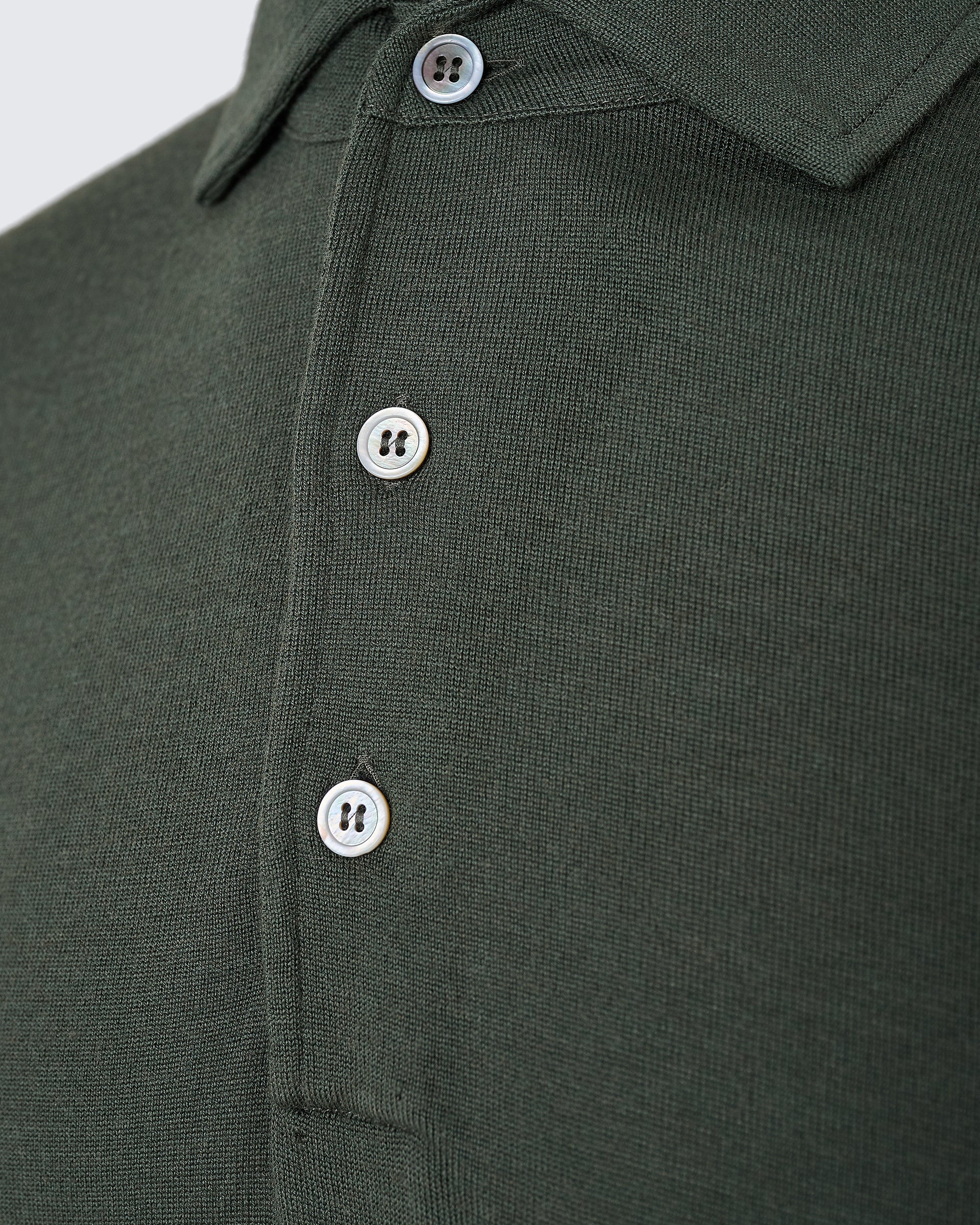 Grant Ultrafine Merino Wool Polo Shirt