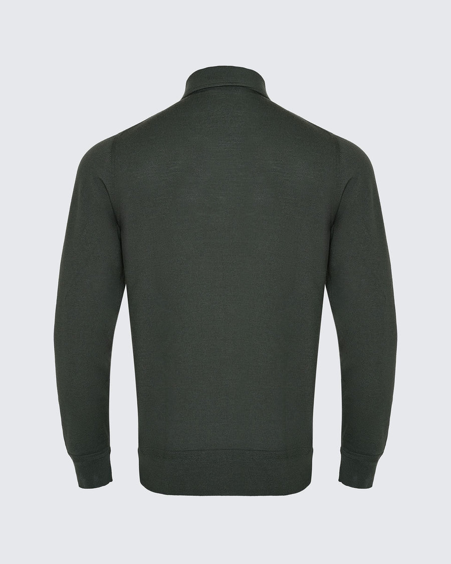 Grant Ultrafine Merino Wool Polo Shirt