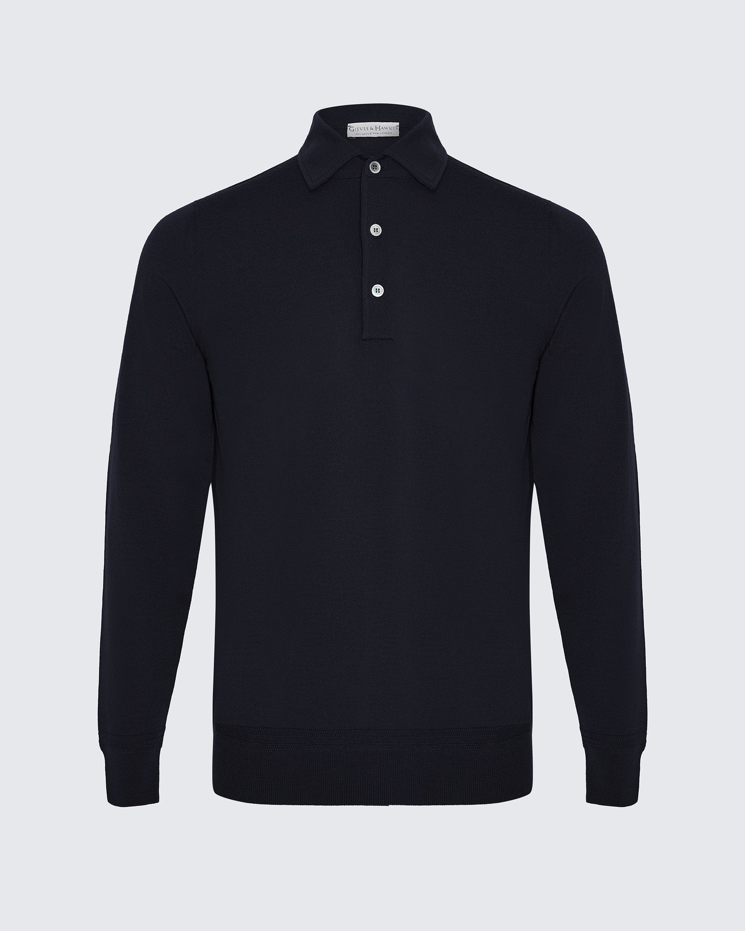 Grant Ultrafine Merino Wool Polo Shirt