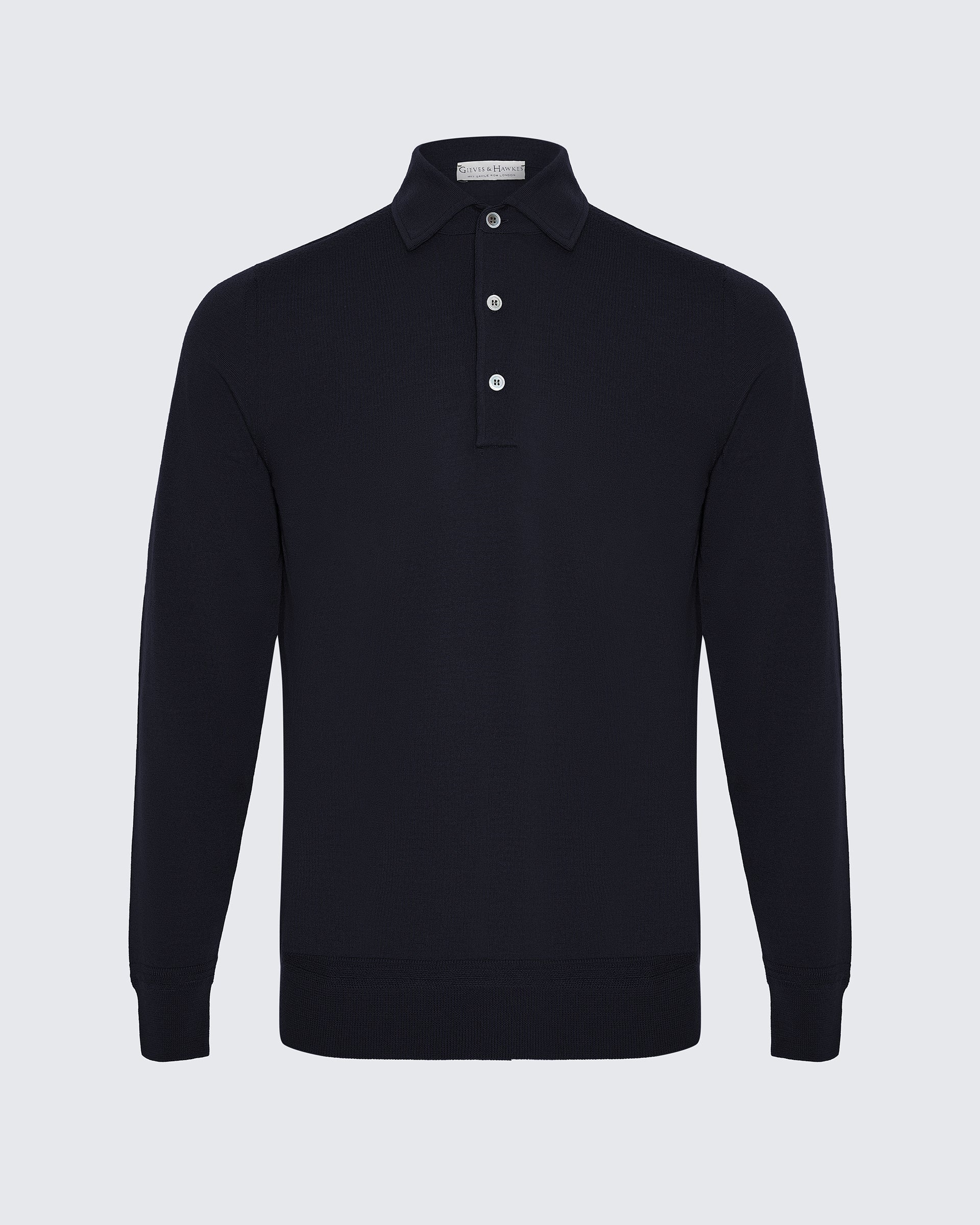 Grant Ultrafine Merino Wool Polo Shirt