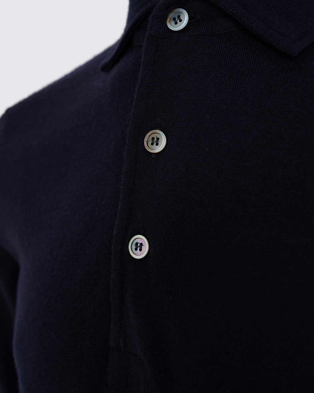 Grant Ultrafine Merino Wool Polo Shirt