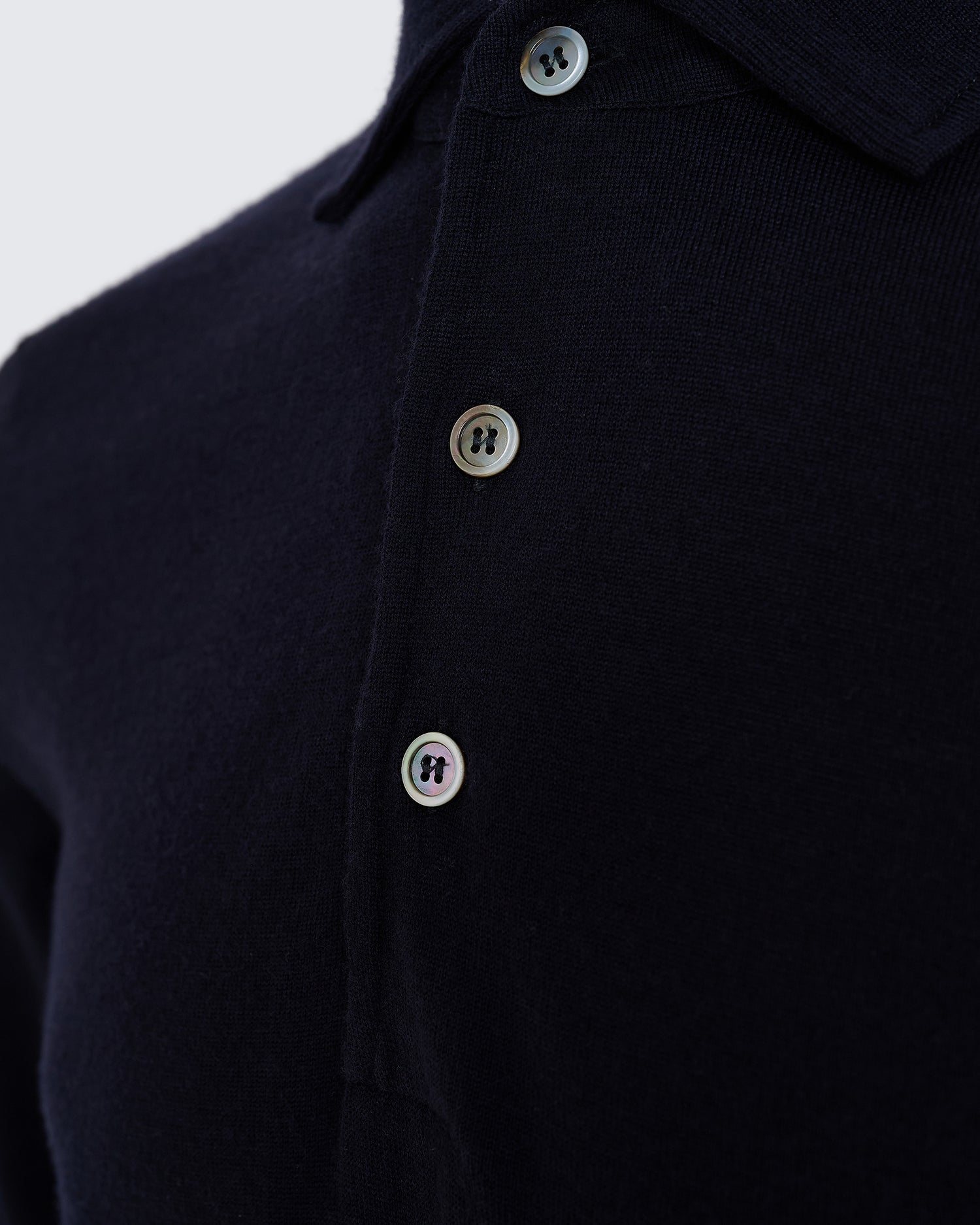 Grant Ultrafine Merino Wool Polo Shirt