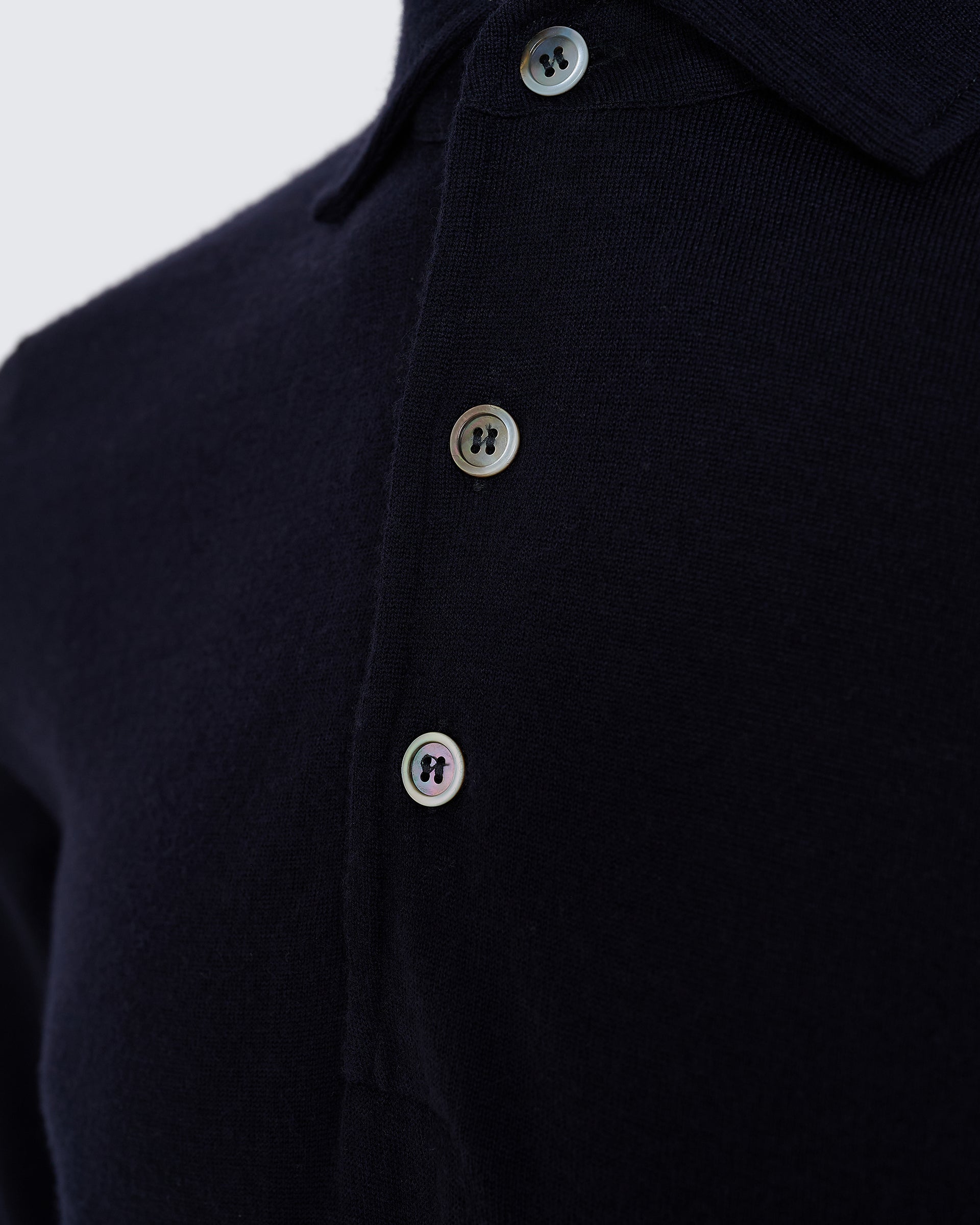Grant Ultrafine Merino Wool Polo Shirt