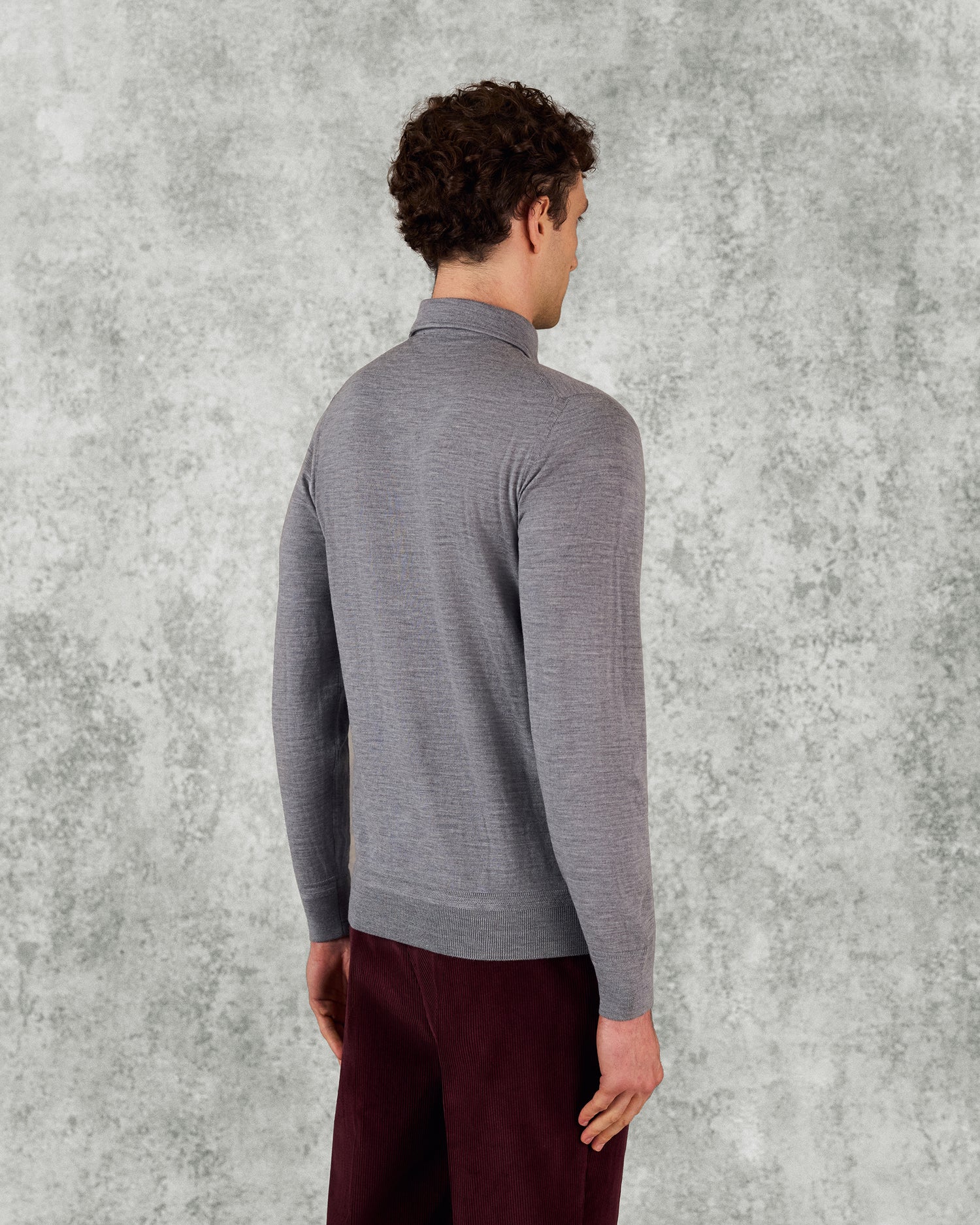 Grant Ultrafine Merino Wool Polo Shirt