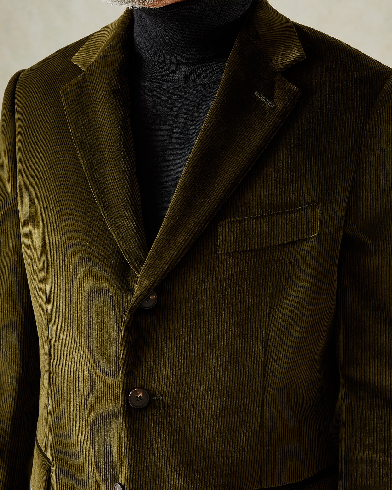 Guildford Corduroy Khaki Suit