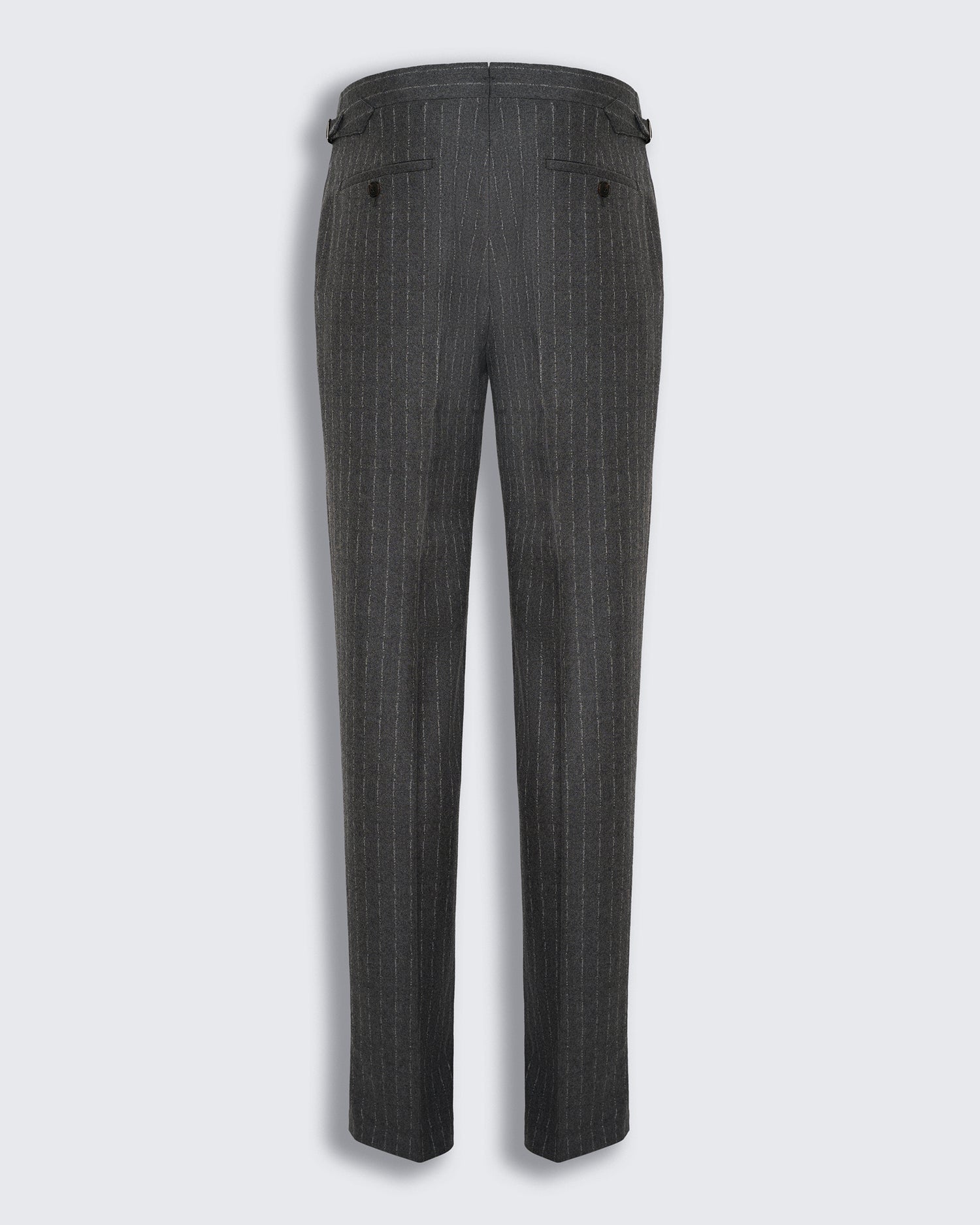 Gunn Suit Trouser Grey Morse Code Flannel