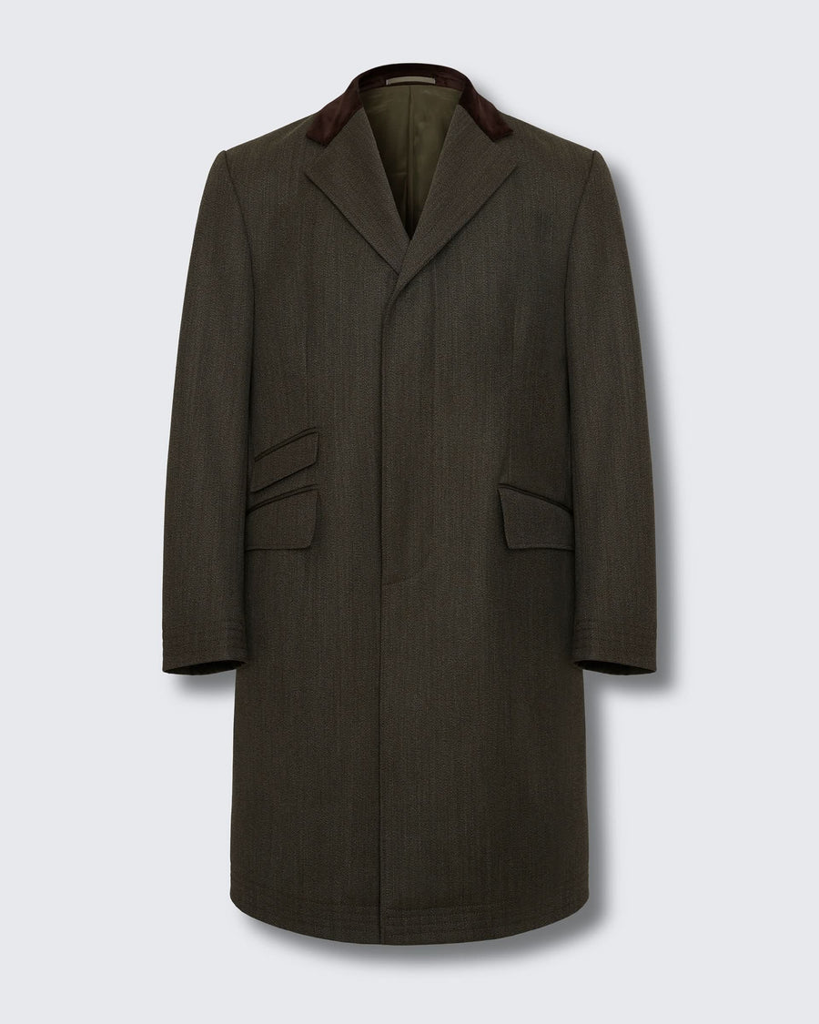 Hall Water Repellent Covet Coat Khaki