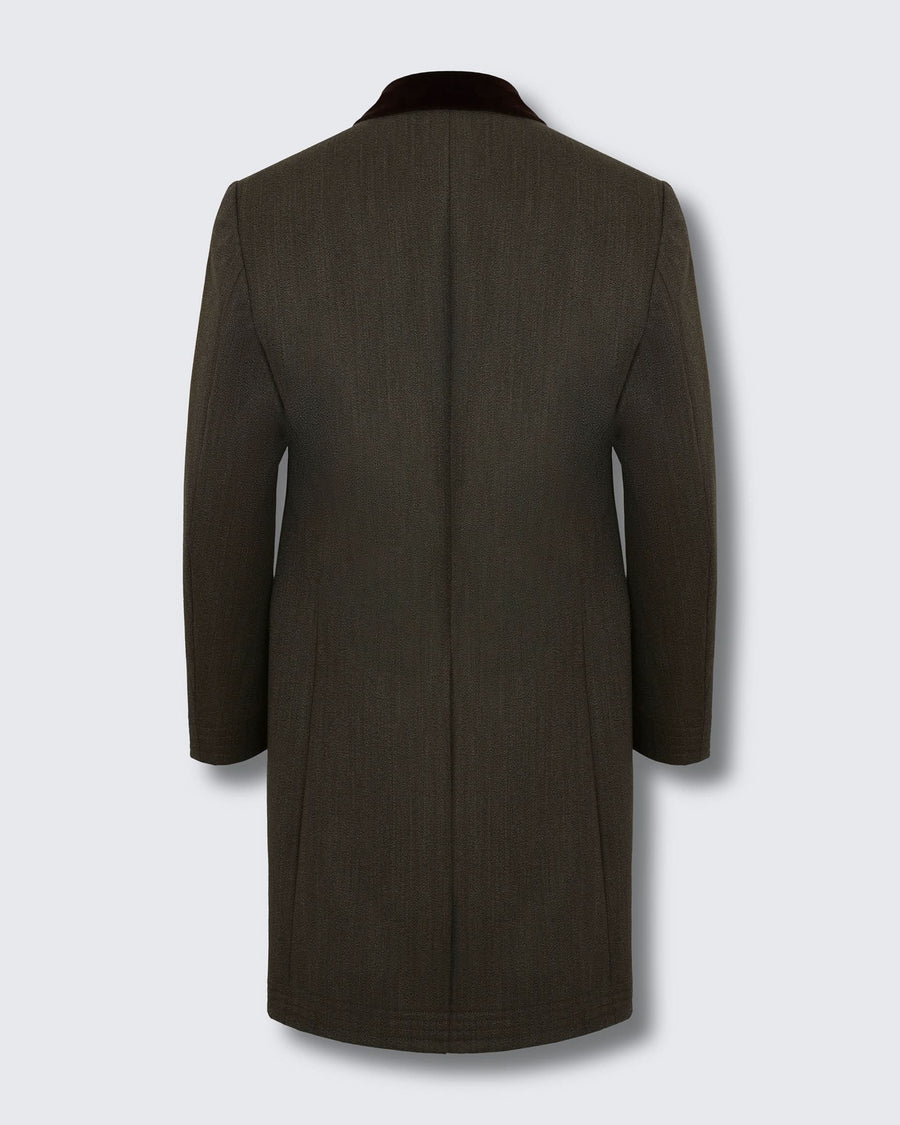 Hall Water Repellent Covet Coat Khaki