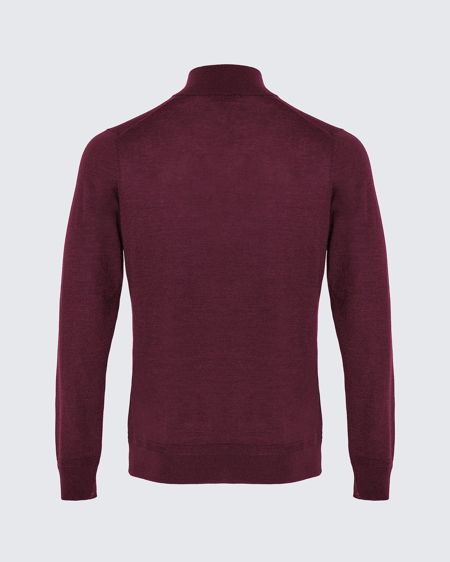 Hamilton Merino Wool Silk Cashmere Quarter Zip Jumper