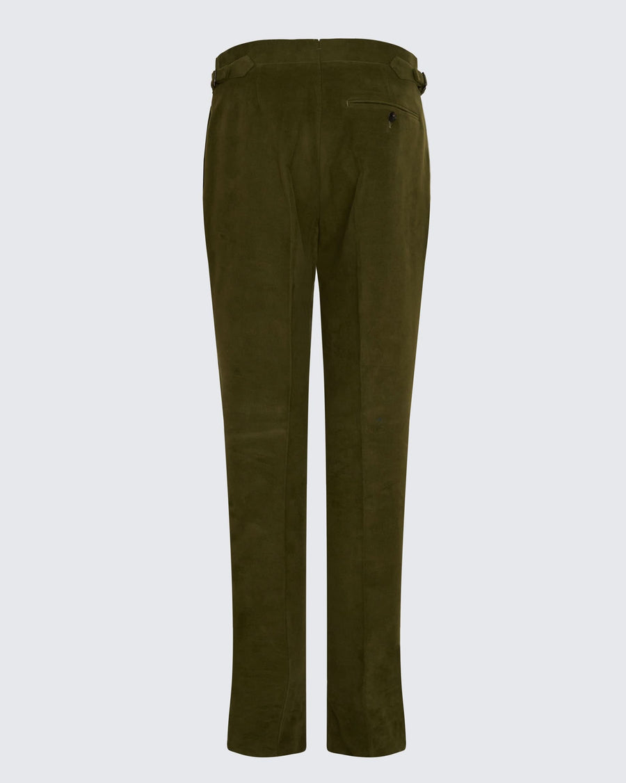 Hayter Moleskin Pleated Pant