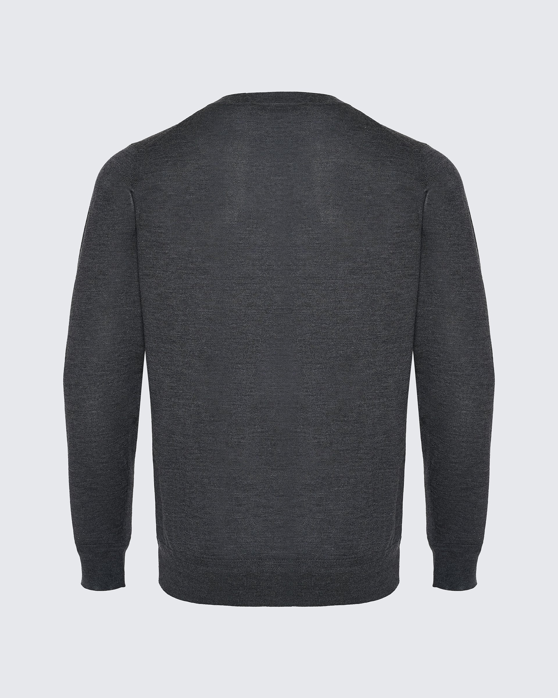Hodge Wool Silk Cashmere V-neck Jumper