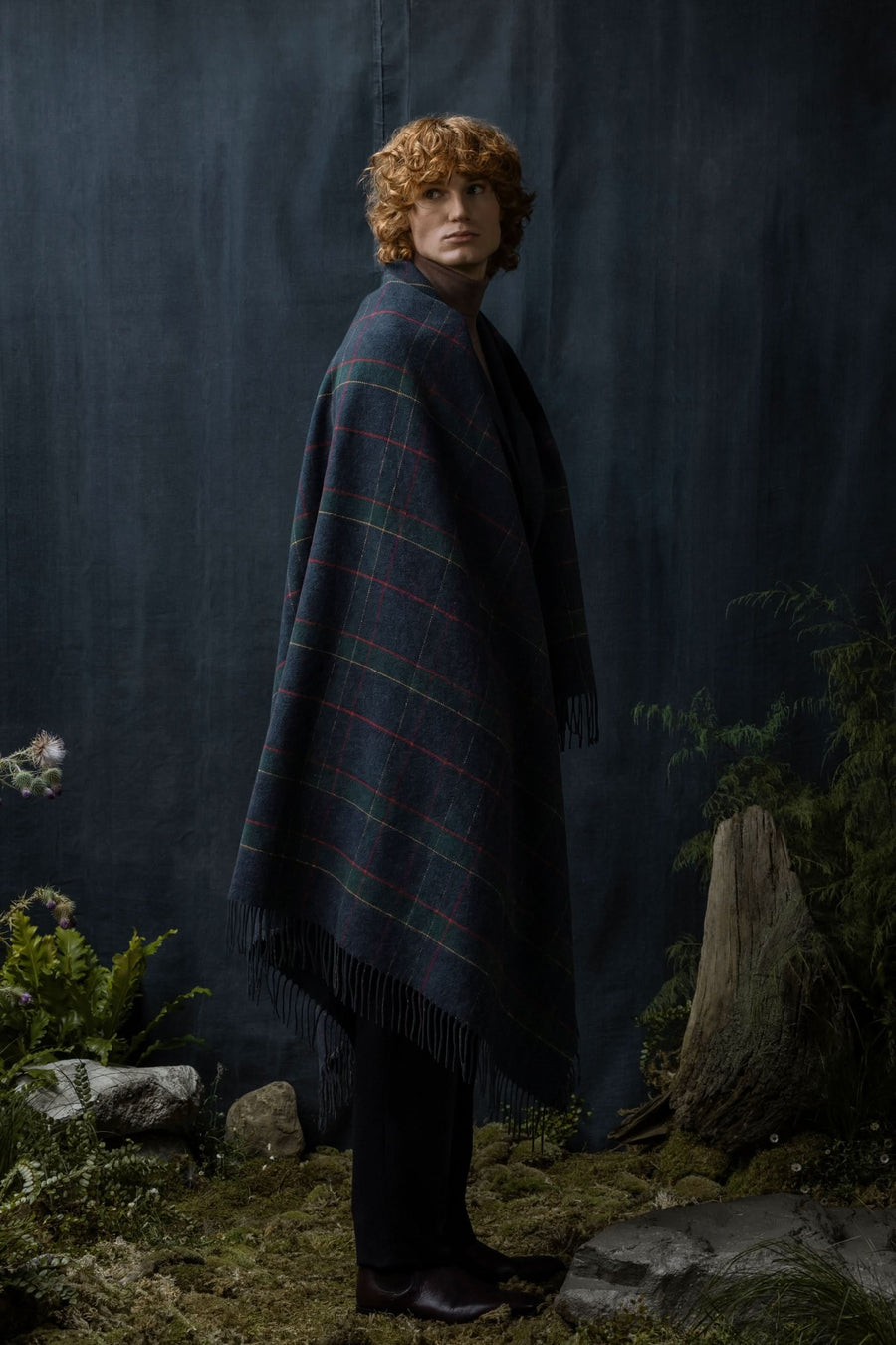 Fairfax Cashmere House Check Throw