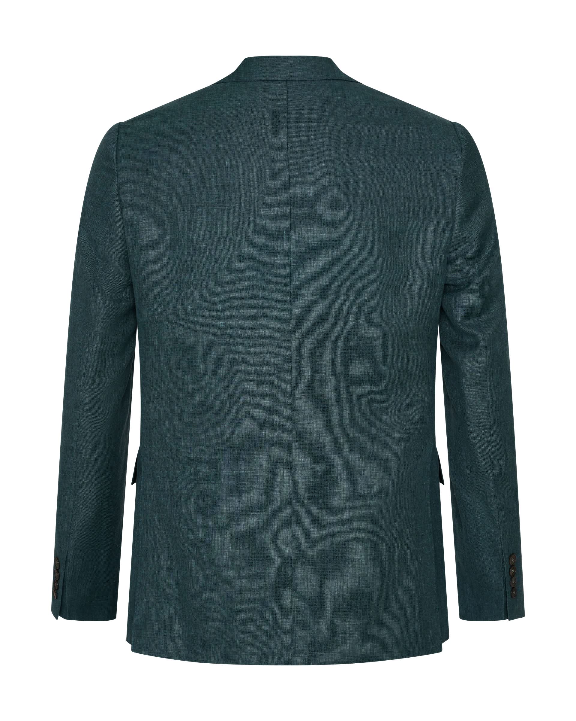 Hardy Virgin Wool Linen &amp; Silk Suit Teal