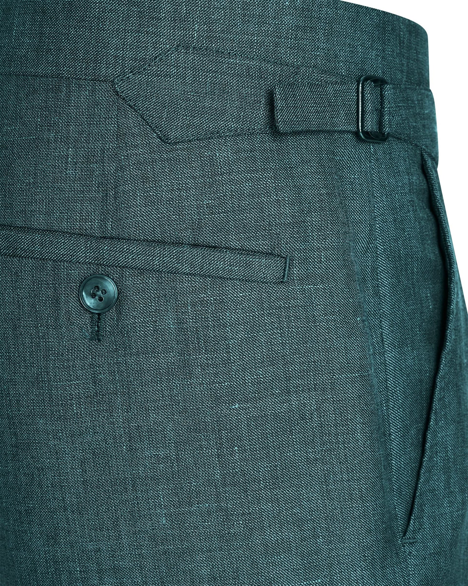 Hardy Virgin Wool Linen &amp; Silk Suit Teal