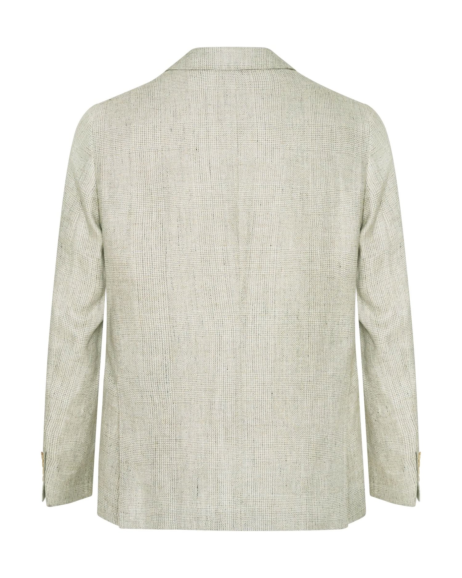 Hartley Linen Wool &amp; Silk Unstructured Blazer Light Grey
