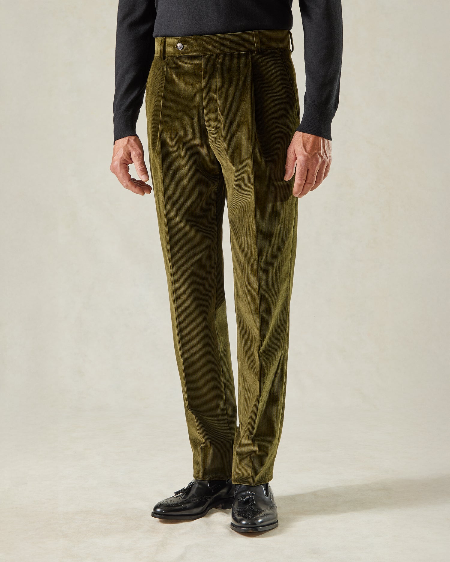 Guildford Corduroy Khaki Suit
