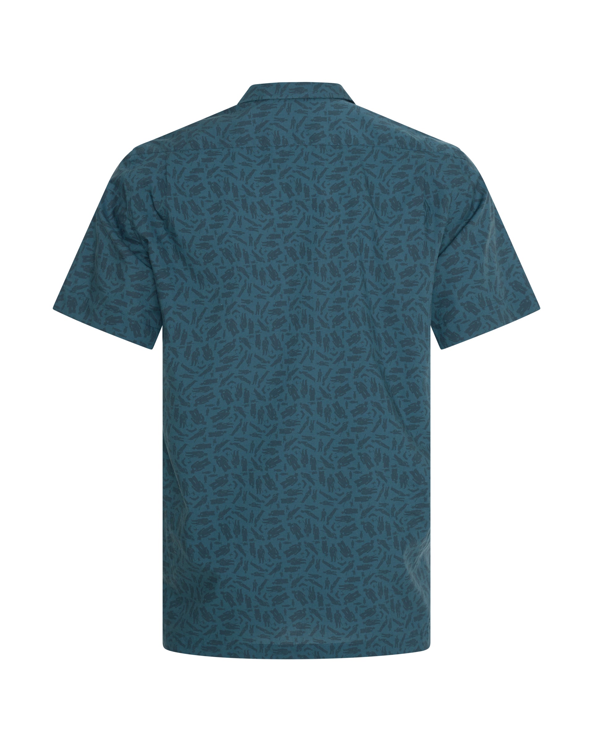Heath Cotton &amp; Lyocell Portsmouth Men Shirt Teal