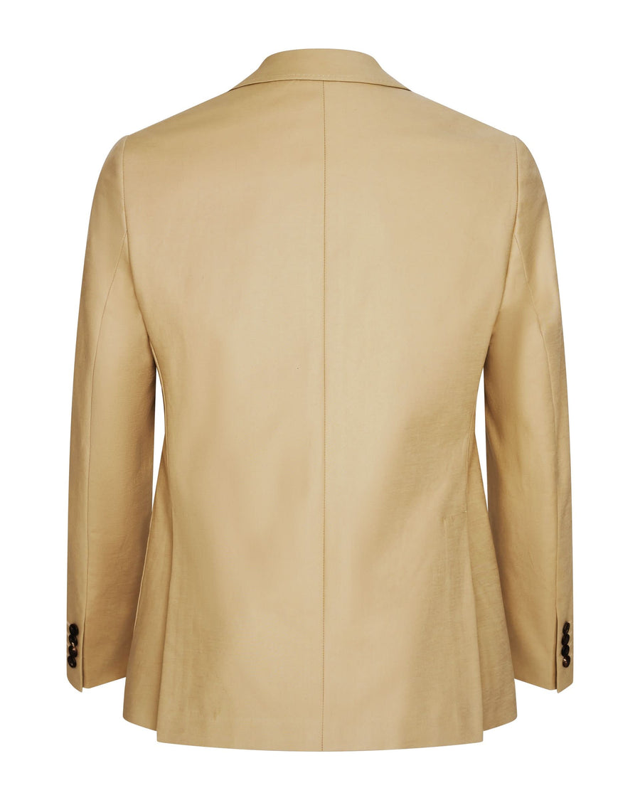 Hills Cotton Stretch Blazer Tan
