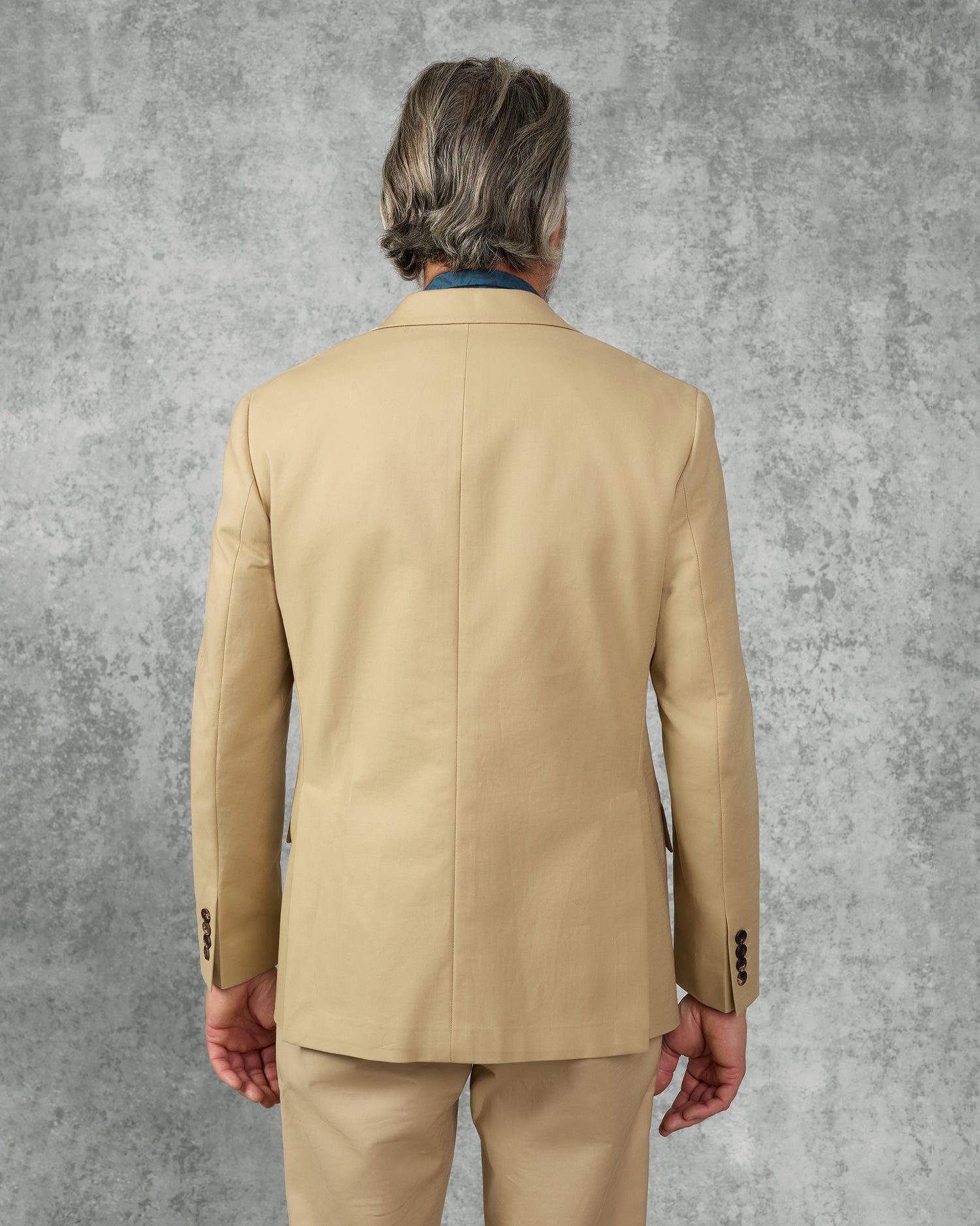 Hills Cotton &amp; Elastane Blazer Tan