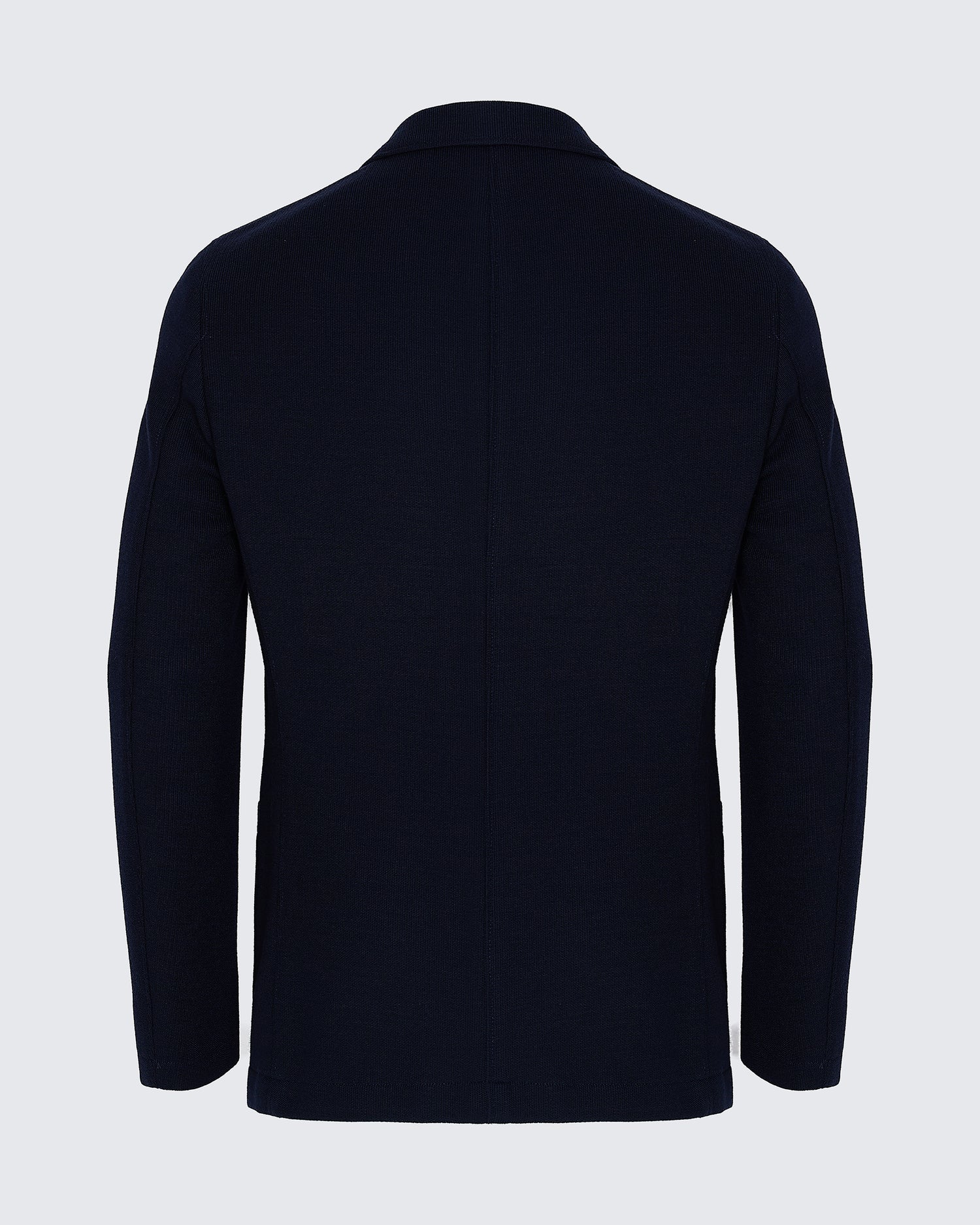 Jervoise Virgin Wool Cotton Blazer Navy