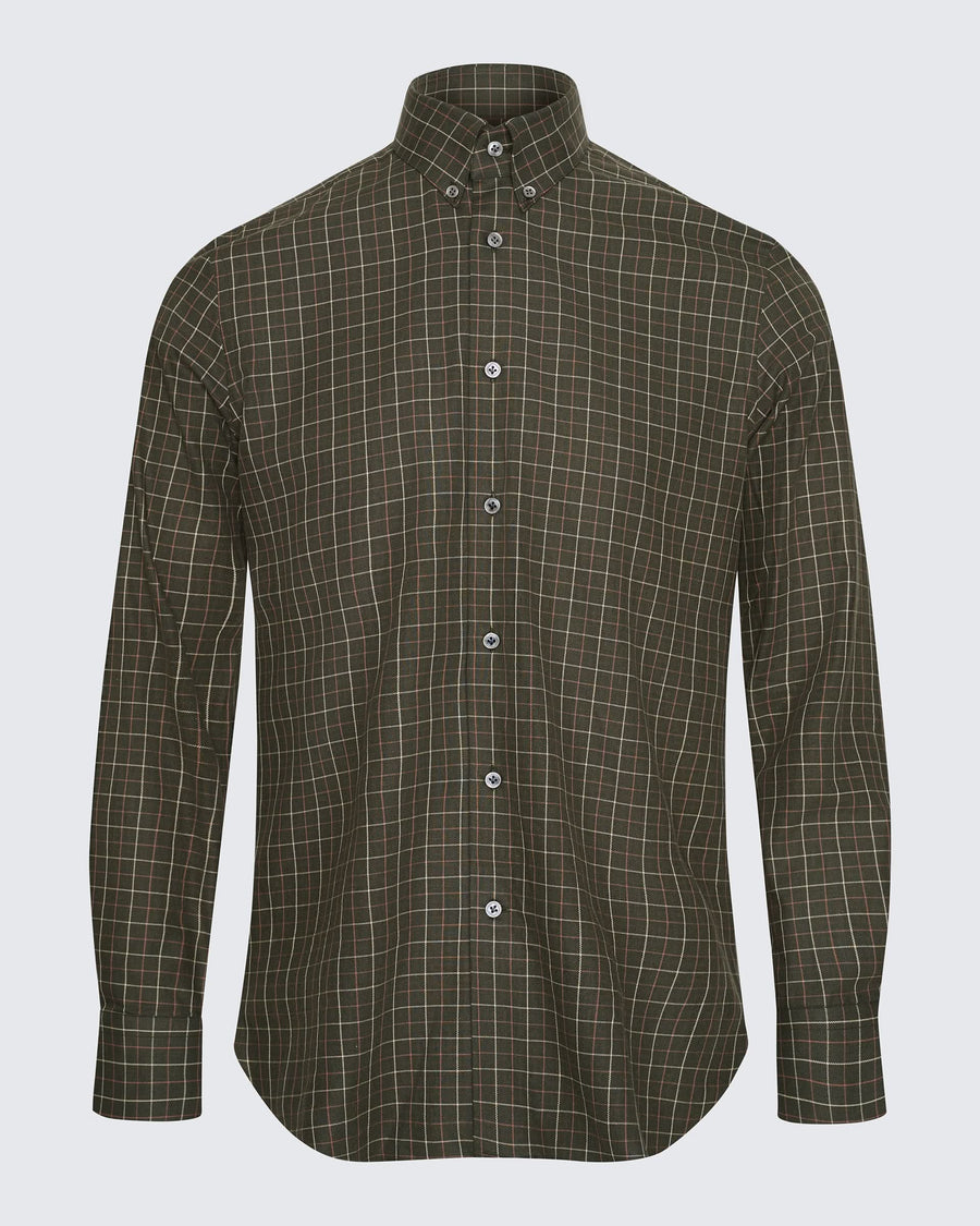 Kinnon Cotton Check Shirt