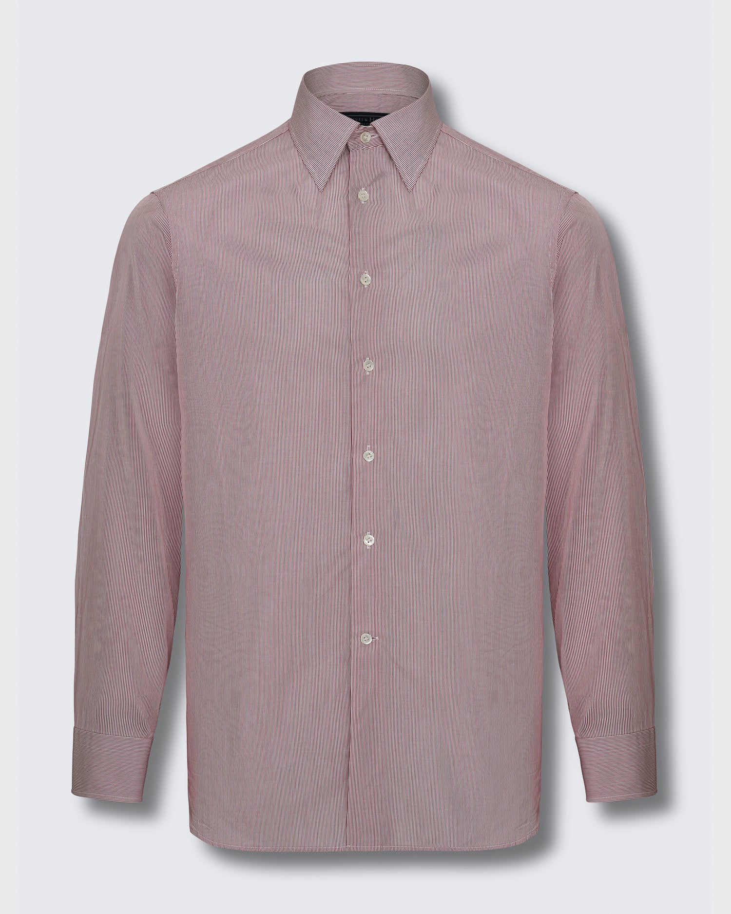 Kidder Red Stripe Cotton Shirt