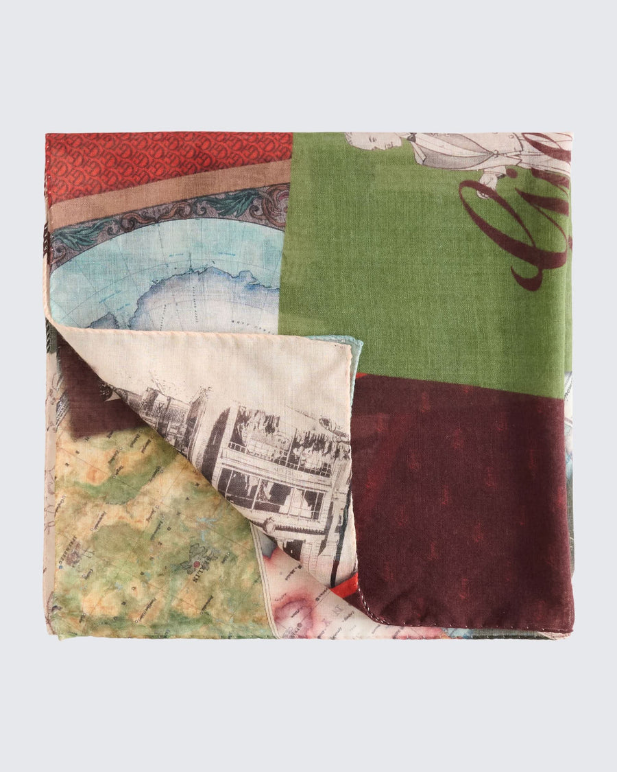 Kimberley Archive Patchwork Pocket Square