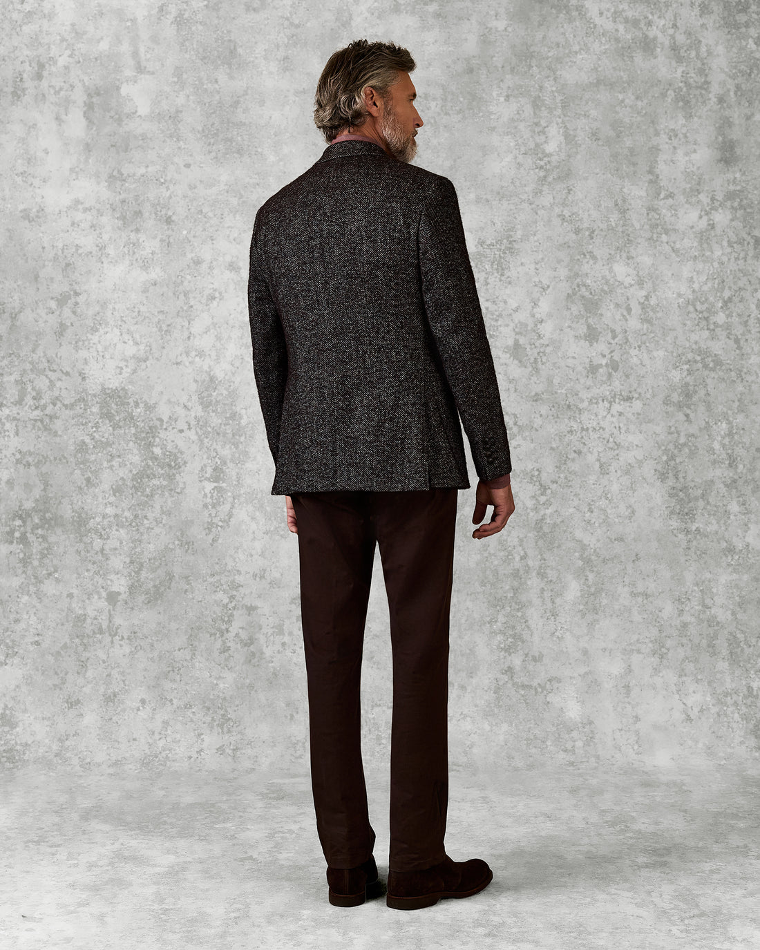Poynter Wool &amp; Alpaca Herringbone Blazer