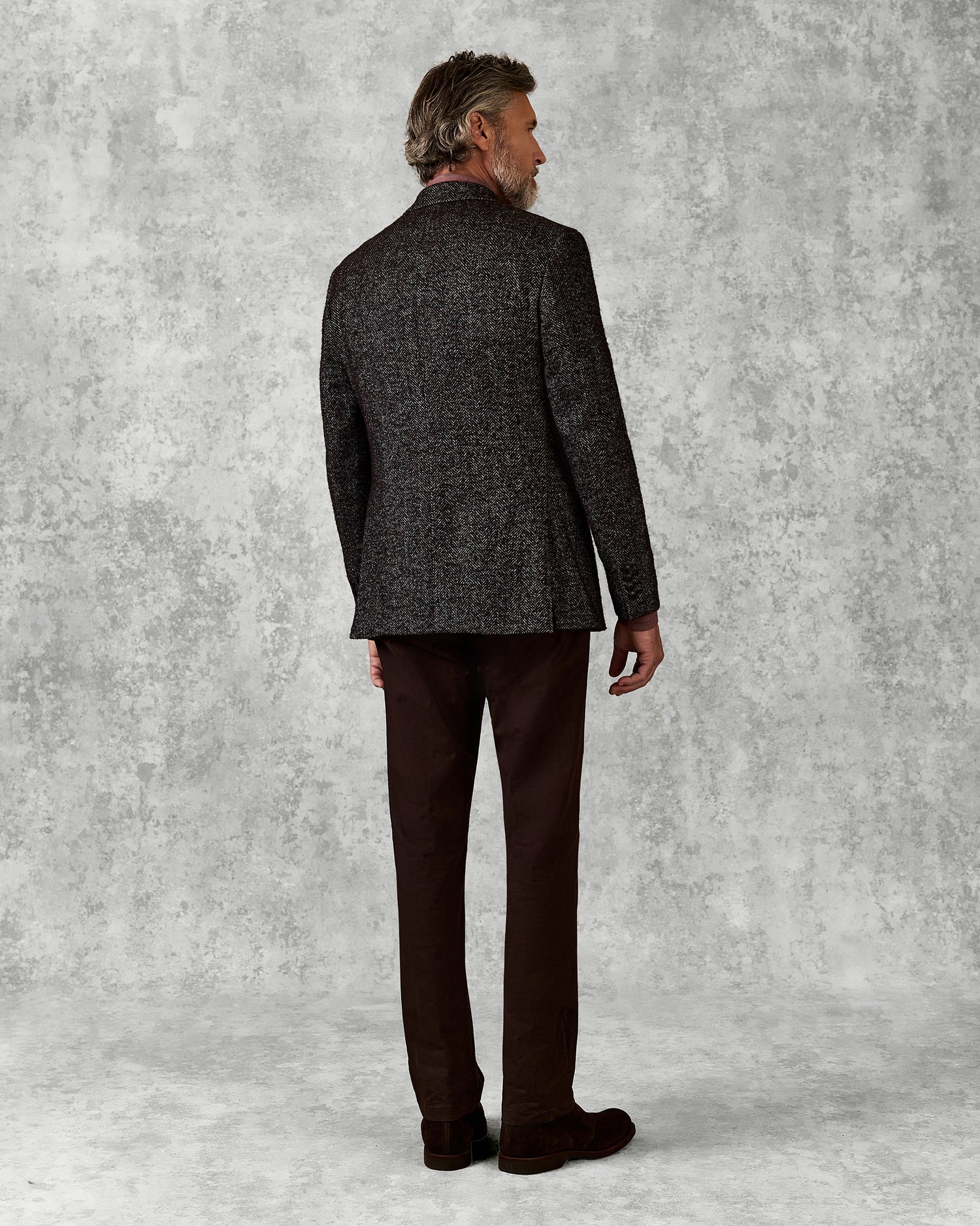 Poynter Wool &amp; Alpaca Herringbone Blazer