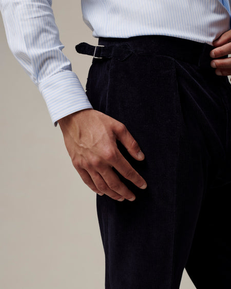 Ebbs Corduroy Cotton & Virgin Wool Suit Pant