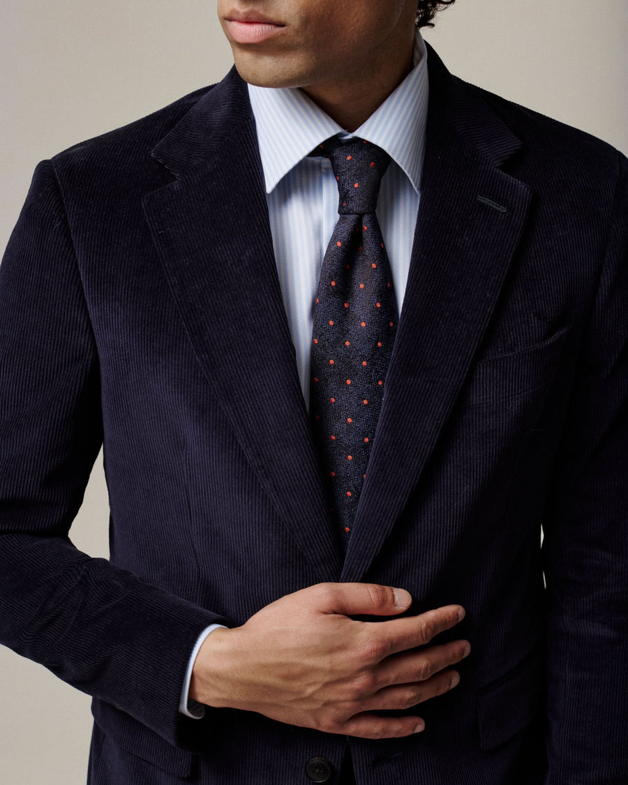 Ebbs Corduroy Cotton & Virgin Wool Suit Jacket