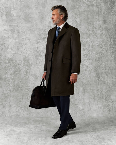 Hall Water Repellent Covet Coat Khaki