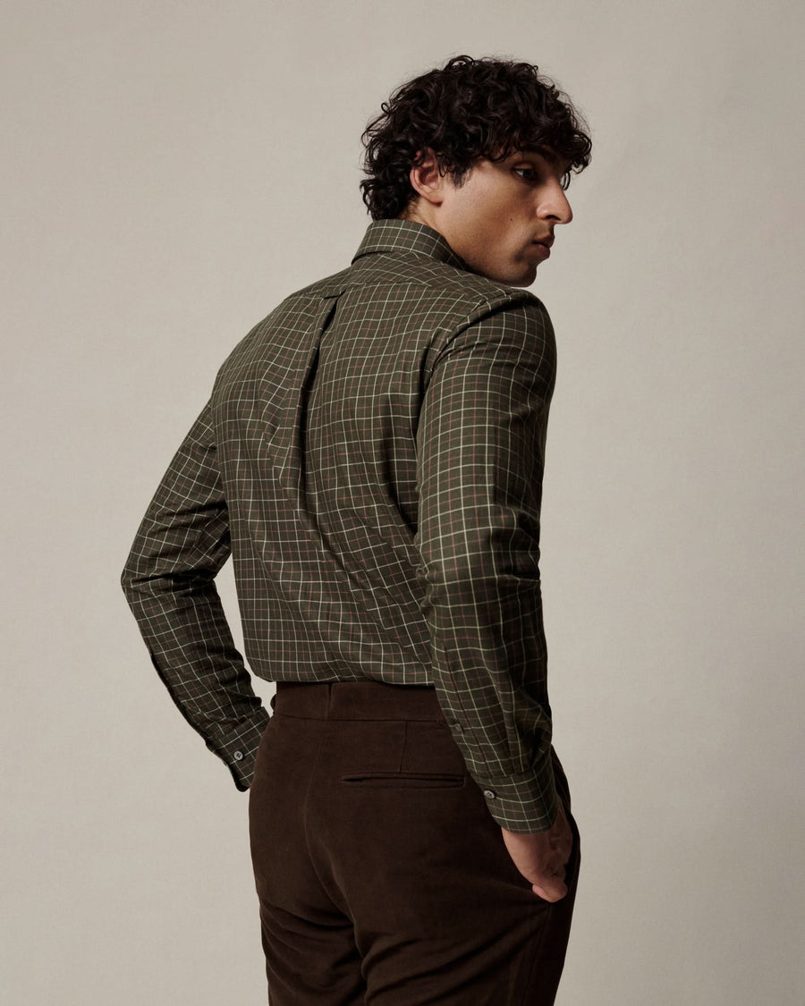 Kinnon Cotton Check Shirt