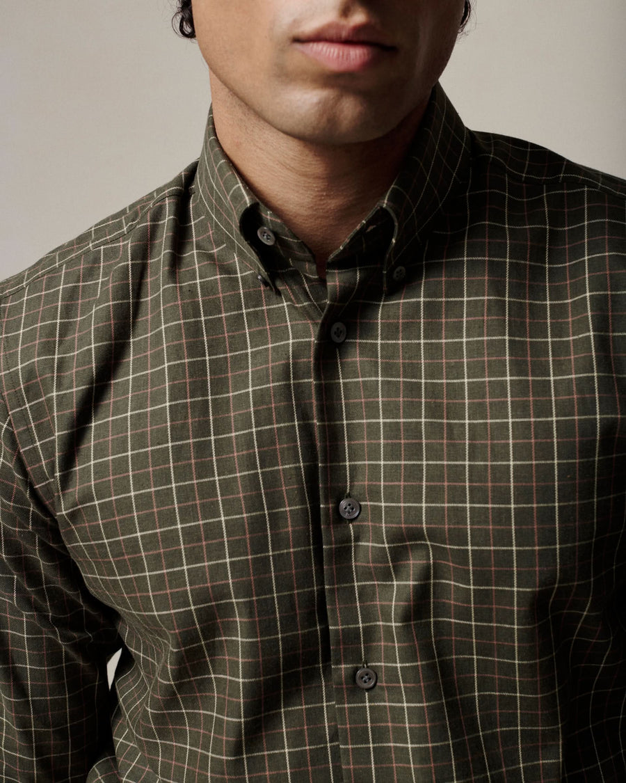 Kinnon Cotton Check Shirt