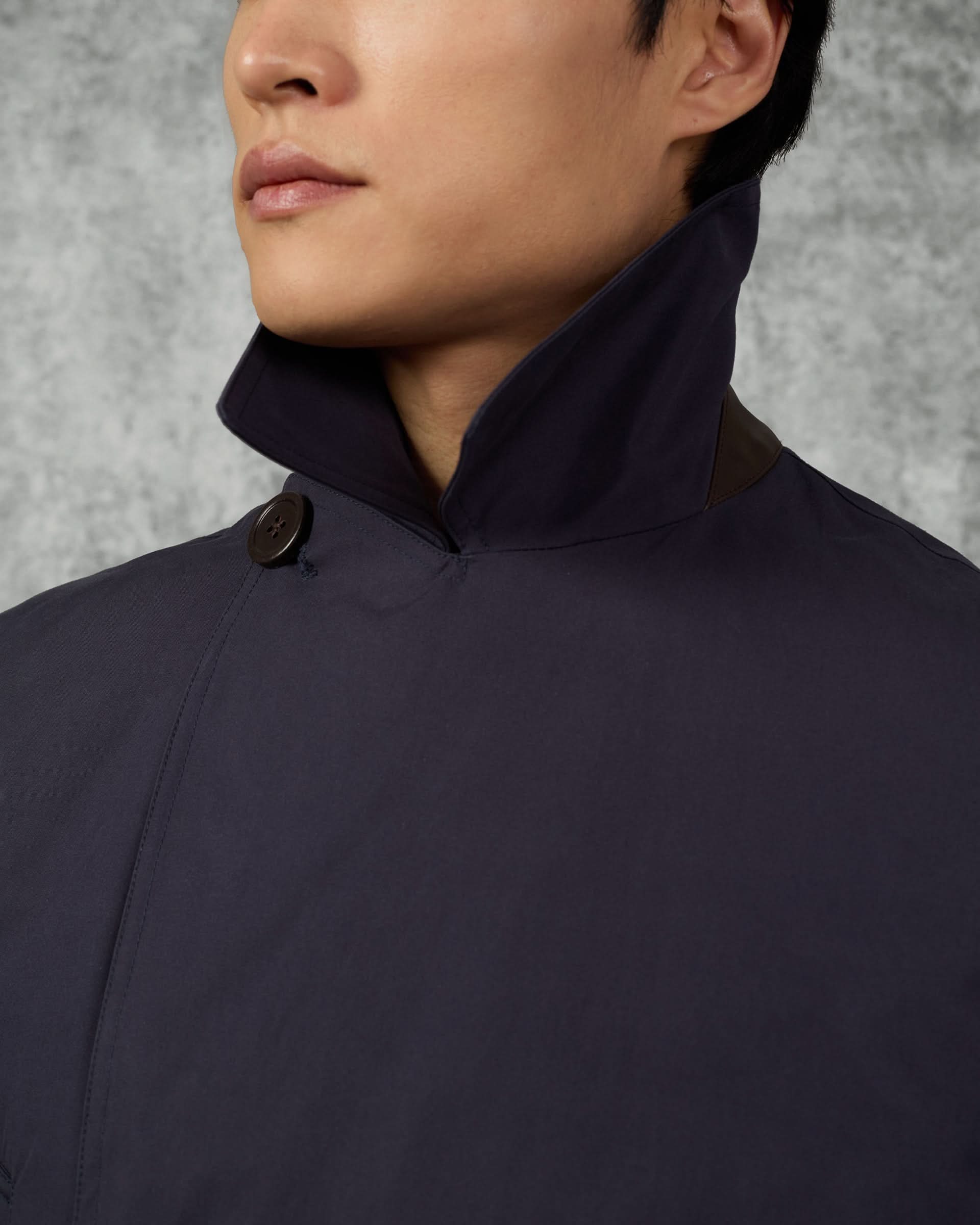 Spencer Ventile Cotton Water Repellent Peacoat Navy