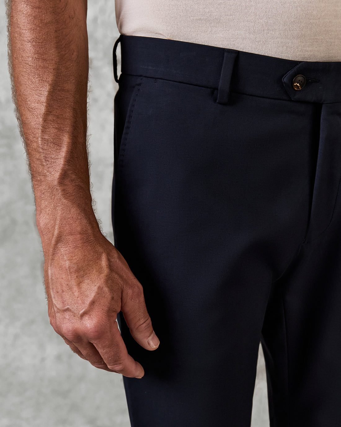 Walker Cotton with Stretch Chino Navy