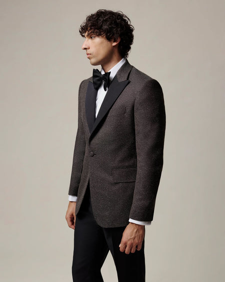 Laren Donegal Wool, Alpaca & Silk Dress Jacket