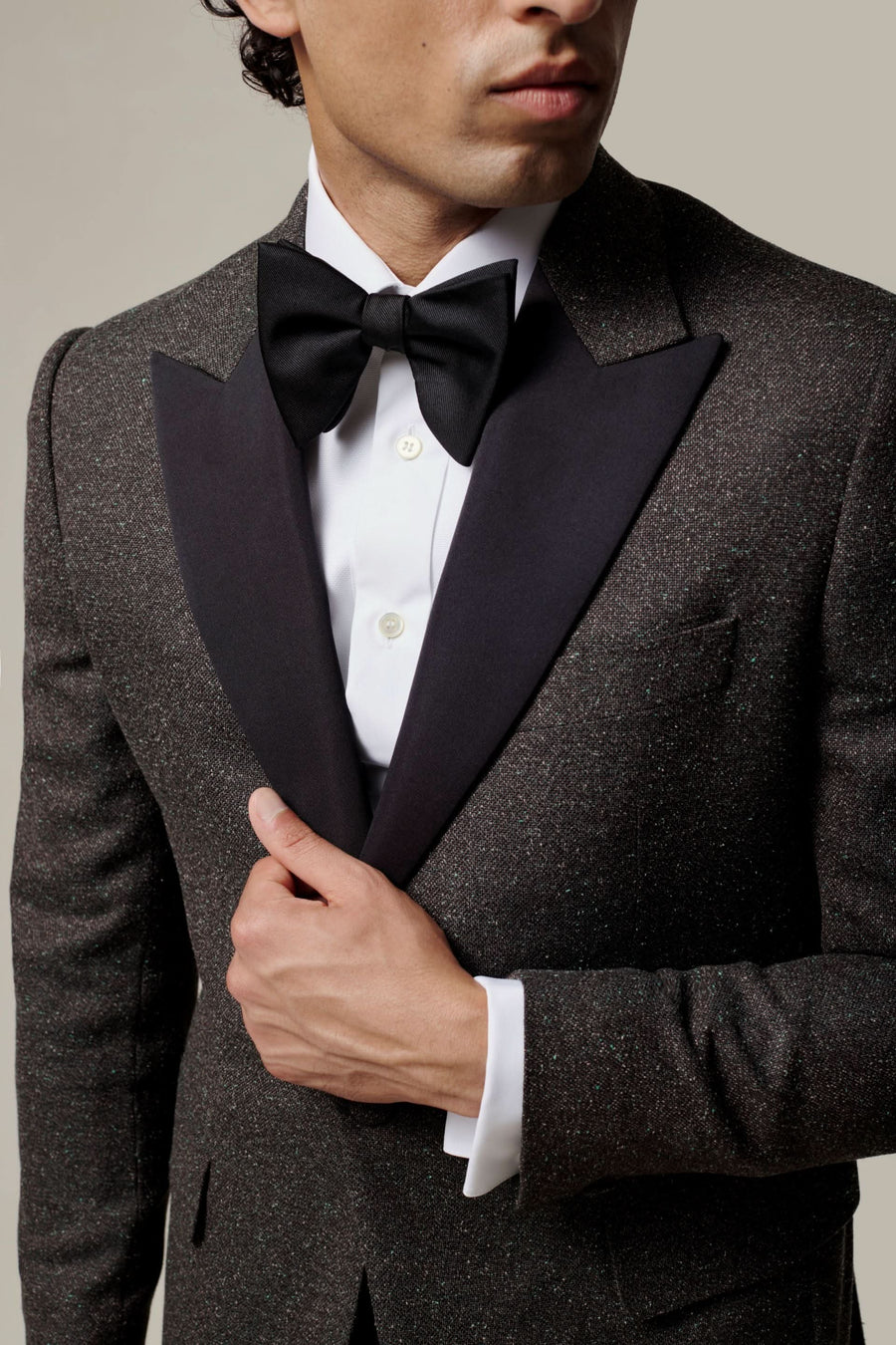 Laren Donegal Wool, Alpaca & Silk Dress Jacket