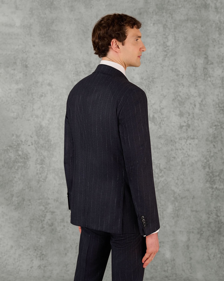 Callaghan Stripe Cashmere & Wool Suit
