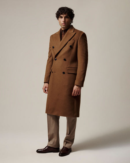 Millian Cashmere Coat Camel