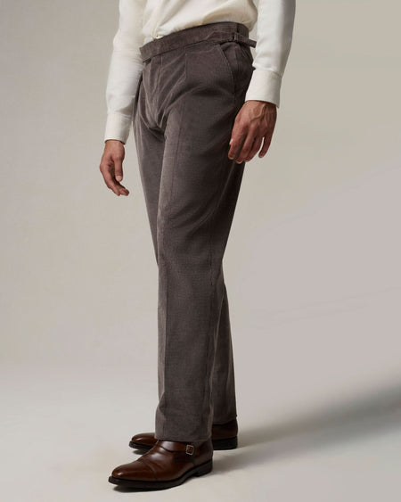 Calister Cord Cotton & Virgin Wool Suit Pant