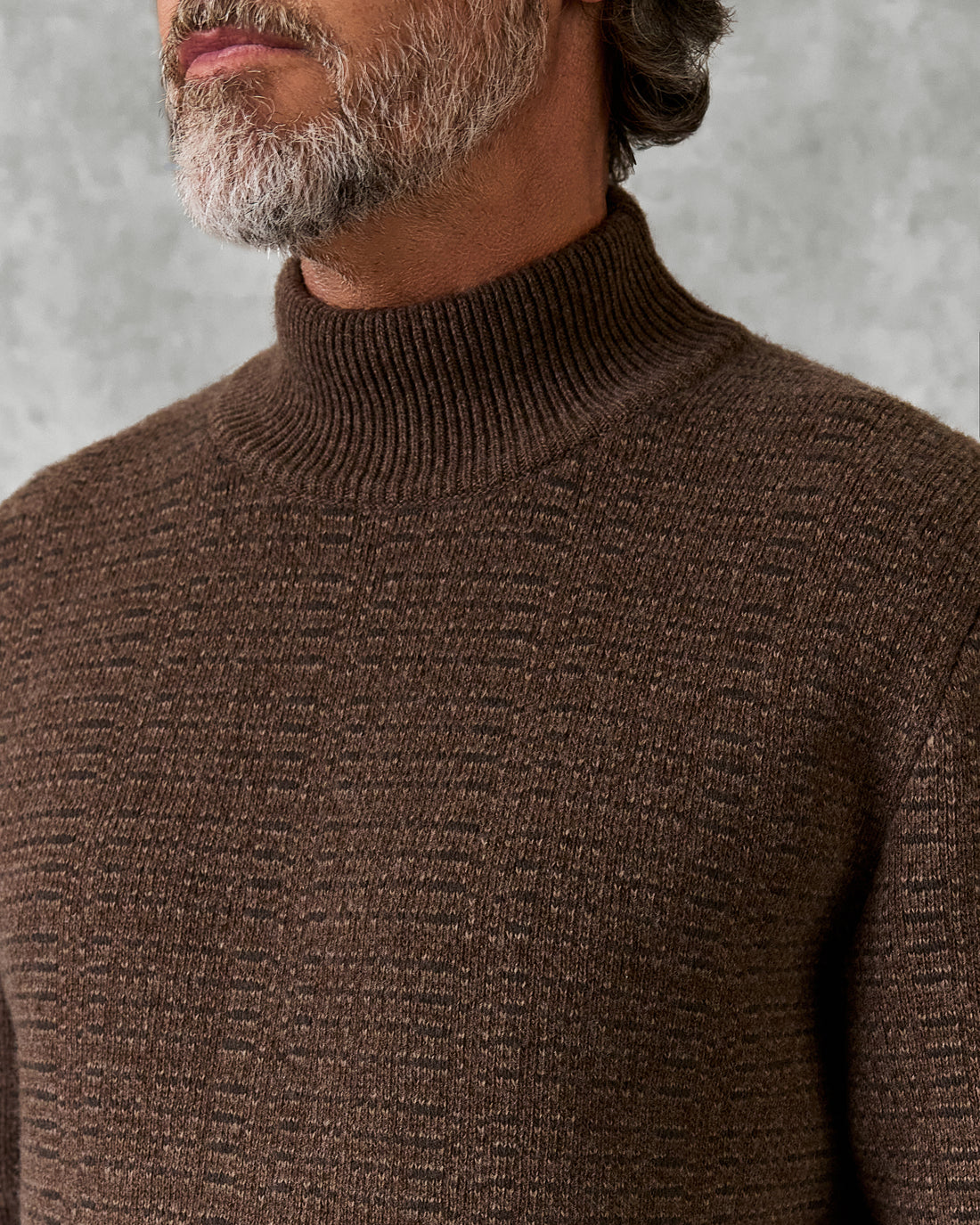 Ballentyne Morse Code Wool Knit Camel