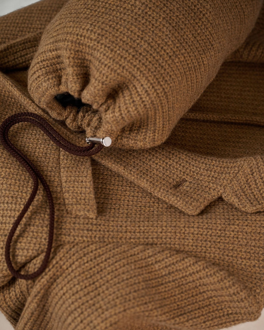 Werner Cashmere Camel & Cotton Blazer