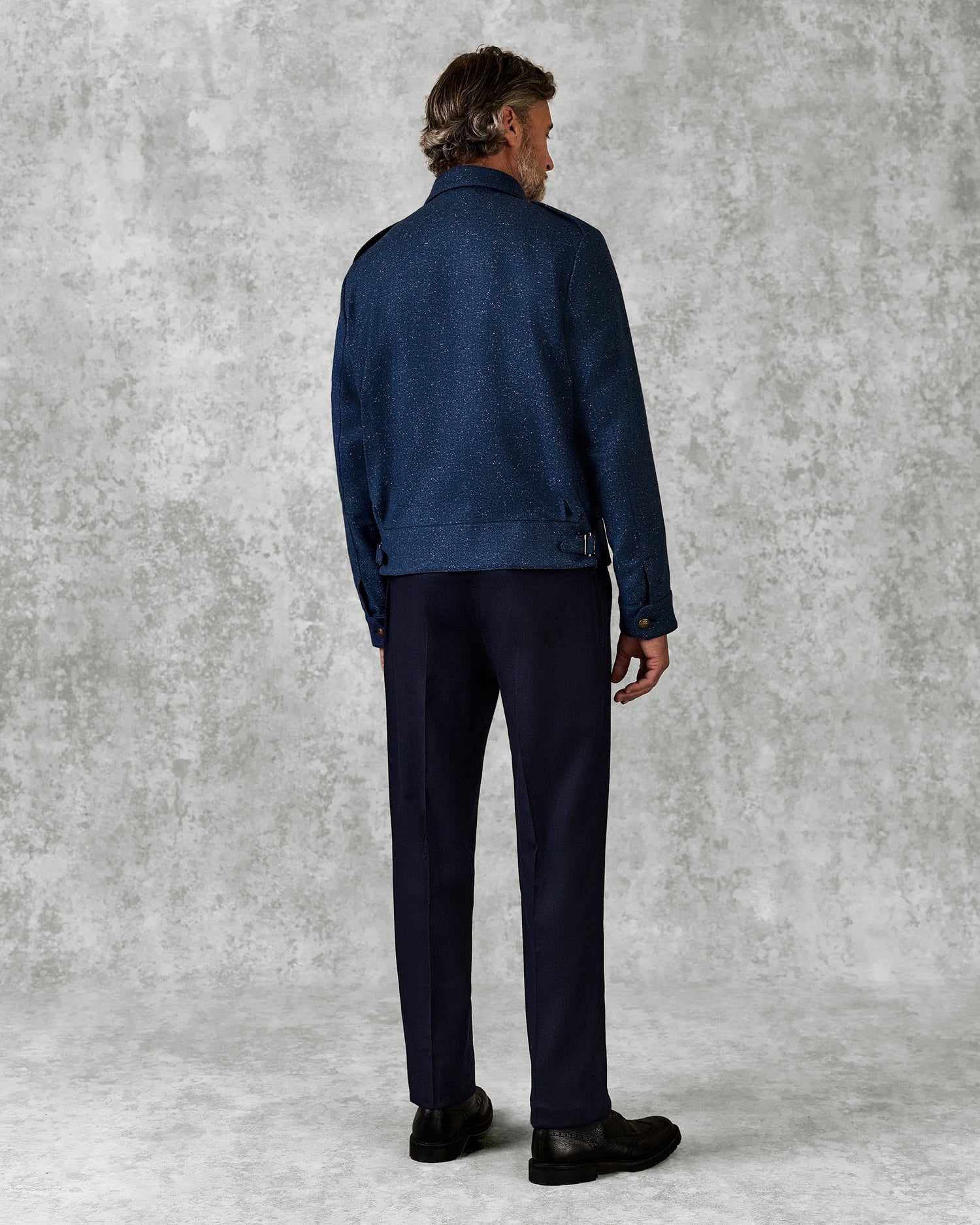 Tom Utility Harrington Mid Blue Donagal Flannel