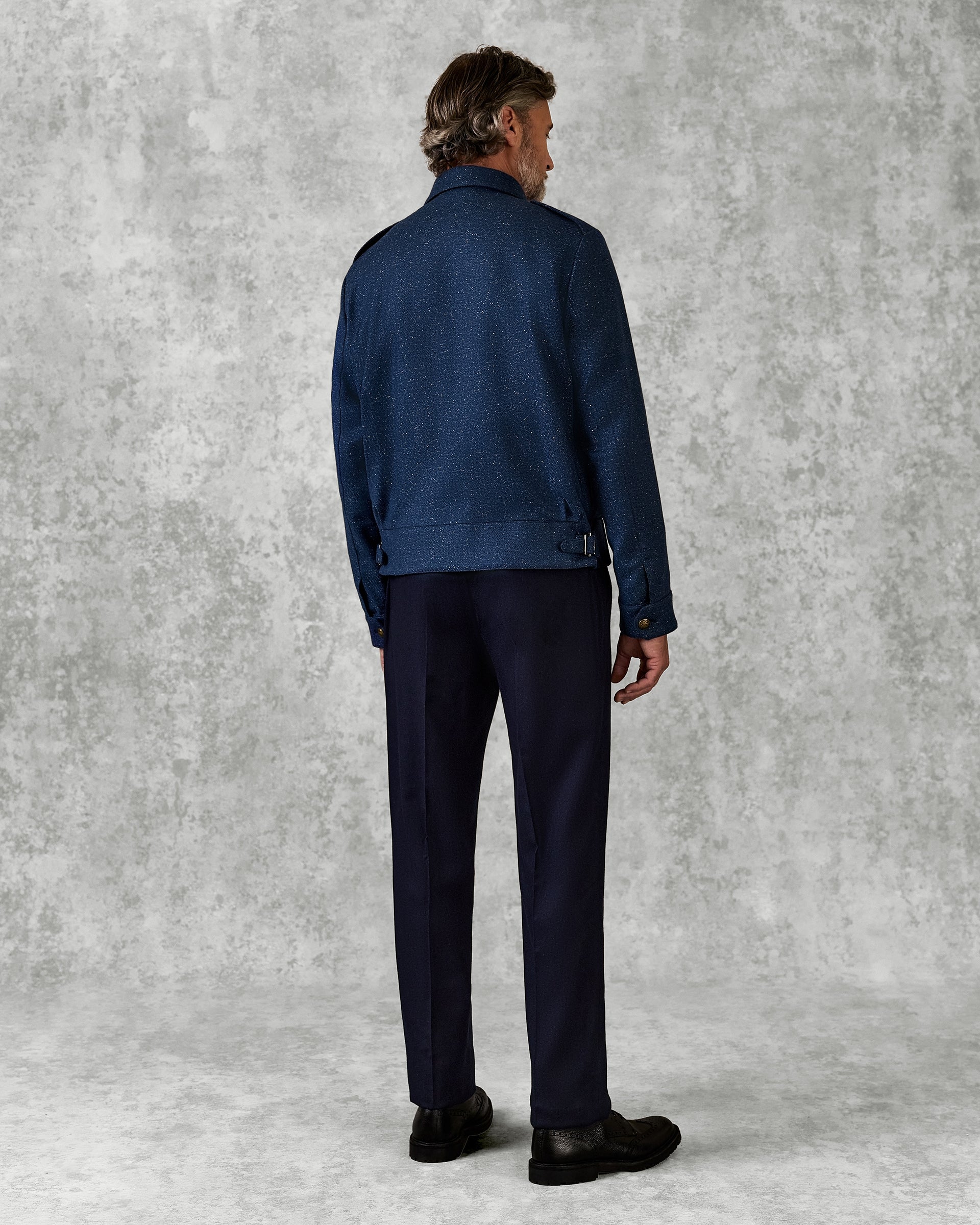 Tom Utility Harrington Mid Blue Donagal Flannel
