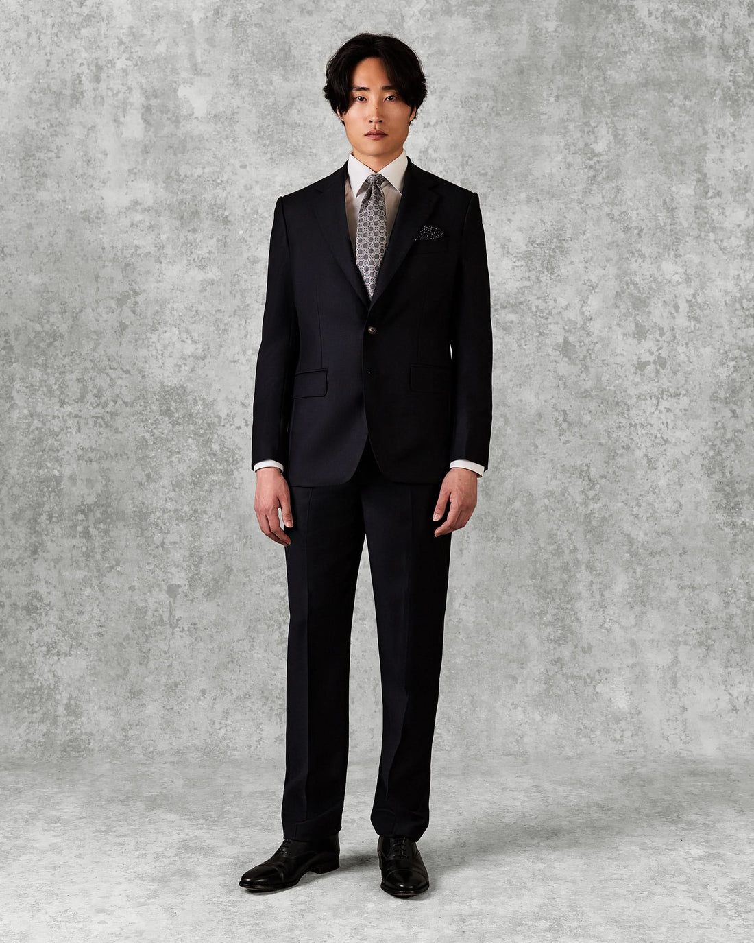 Clarke Suit Black Twill