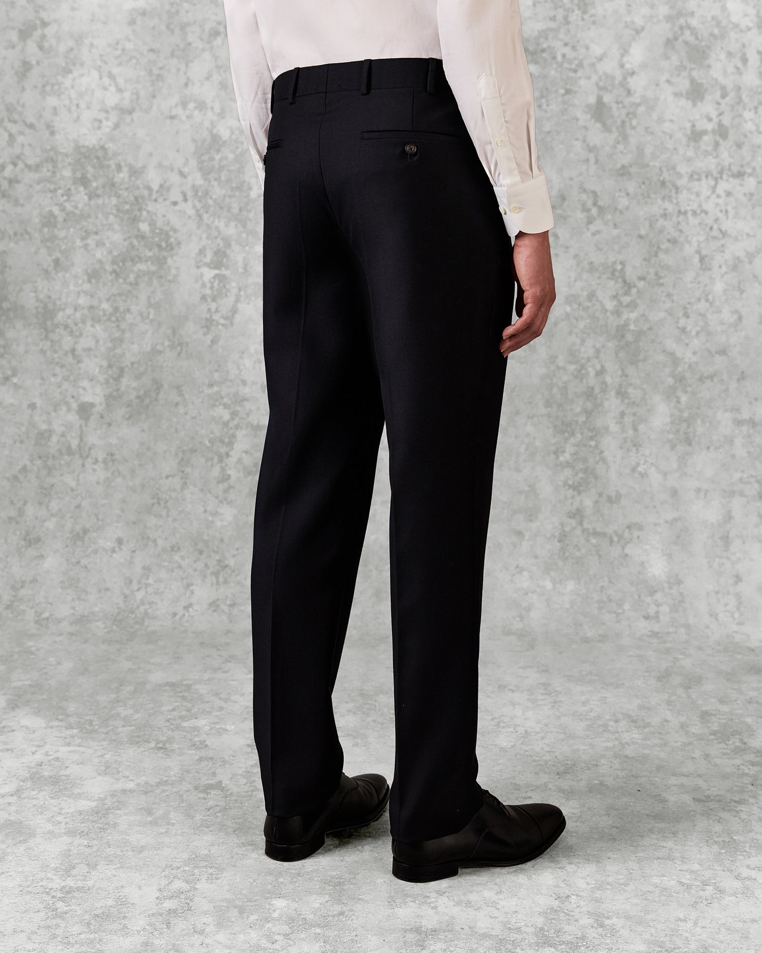 Clarke Suit Trouser Black Twill