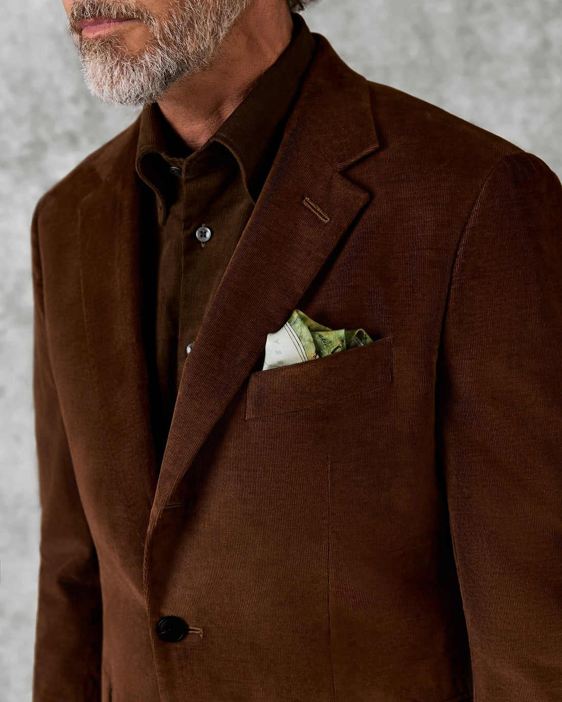 Dodge Suit Jacket Brown Baby Cord